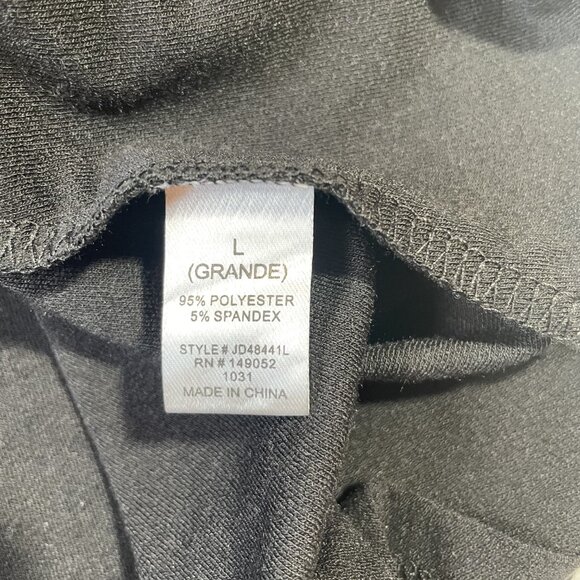 Fashion Nova Layla Fit & Flare Wrap Dress Mini V Neck Long Sleeves Black Size L - Picture 15 of 16